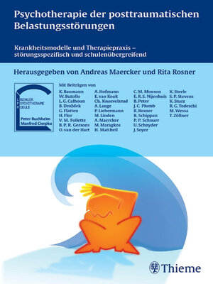 cover image of Psychotherapie der posttraumatischen Belastungsstörungen
